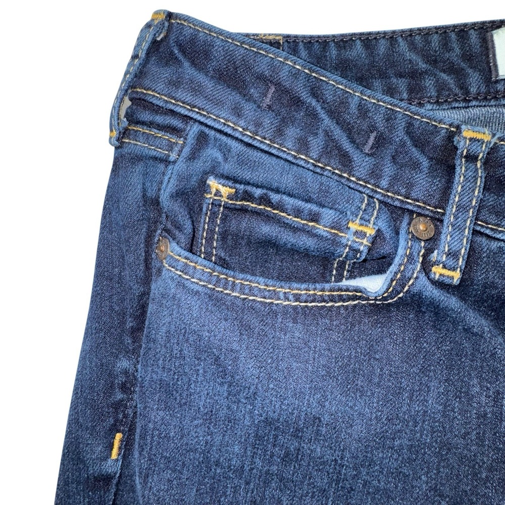 Ambercrombie & Fitch Skinny Jeans Stretch Dark Wash Low Rise Women 4R (27x33) - Picture 3 of 12
